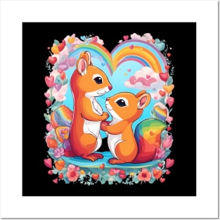 Best Friend Squirrel Posters and Art